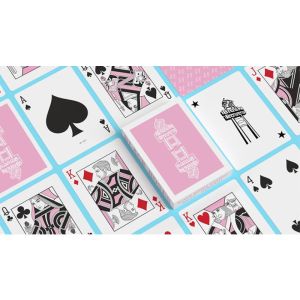 Foto Pink BR Vintage Casino Playing Cards