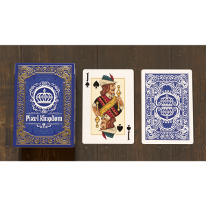 Foto Pixel Kingdom (Sapphire Blue Edition) Playing Cards