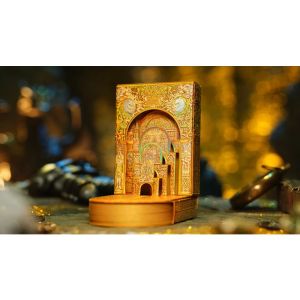 Foto Portal Walnut Boxset Playing Cards by Ark Playing Cards