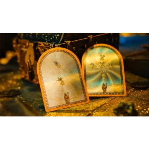Foto Portal Walnut Boxset Playing Cards by Ark Playing Cards