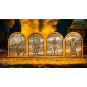 Foto Portal Walnut Boxset Playing Cards by Ark Playing Cards