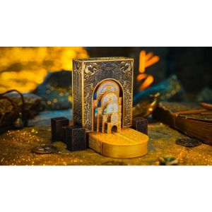 Foto Portal Walnut Boxset Playing Cards by Ark Playing Cards