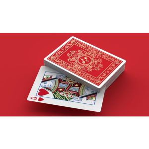 Foto Red Roses Gold Foil Playing Cards (Fully Marked)