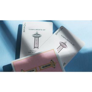 Foto Safari Casino Pink Playing Cards by Gemini (VT)