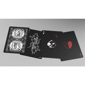 Foto Schrodinger's Cat: Quantum Gilded Dead Black Playing Cards