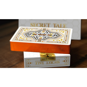 Foto Secret Tale Ragnar MINI White Bee Playing Cards