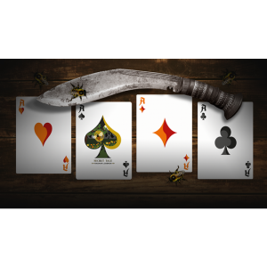 Foto Secret Tale Ragnar MINI White Bee Playing Cards