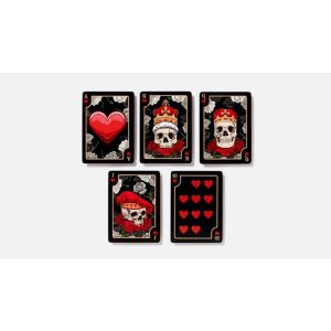 Foto Skulls and Roses Playing cards