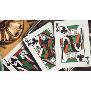 Foto Smoke & Mirrors V9 (Green Edition) Playing Cards by Dan & Dave (VT)