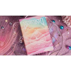 Foto Solokid Rainbow Dream (Red Pink) Playing Cards by Solokid Playing Card Co.