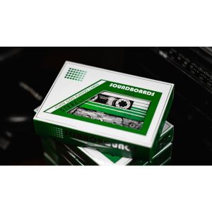 Foto Soundboards V4 Green Edition Playing Cards by Riffle Shuffle (VT)