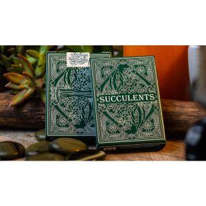 Foto Succulents Playing Cards