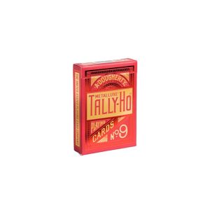 Foto Tally-Ho Red (Circle) MetalLuxe Playing Cards by US Playing Cards (VT)