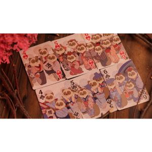 Foto Tanuki Yukaku (Oiran-Dochu) Playing Cards