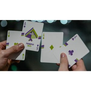 Foto Tempo-Lab Purple Playing Cards