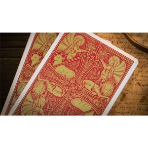 Foto The Cross (Maroon Martyrs) Playing Cards by Peter Voth x Riffle Shuffle