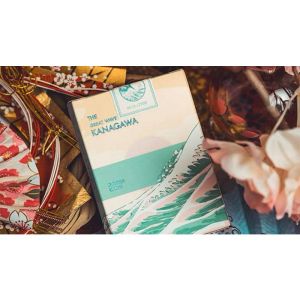Foto The Great Wave off Kanagawa V3 (Fresh Spring / Peppermint Green) Playing Cards