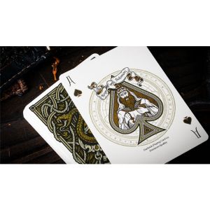 Foto The Keys of Solomon: Golden Grimoire Playing Cards by Riffle Shuffle (VT)