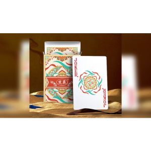 Foto Three Rabbits with Ears Playing Cards