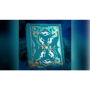 Foto Under the Moon (Moorland Green) Playing Cards (VT)