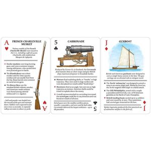 Foto Arms and Armaments of the American Revolution Playing Cards