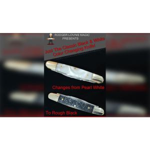 Foto Color Changing Knife (Classic Black and White) by Rodger Lovins