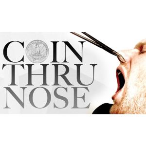 Foto Coin Thru Nose by Tyler Sutter  & The Magic Estate - Trick