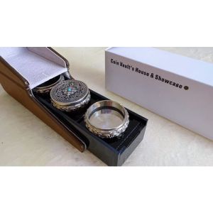 Foto Coin Vault Case and Display Set (Brown)