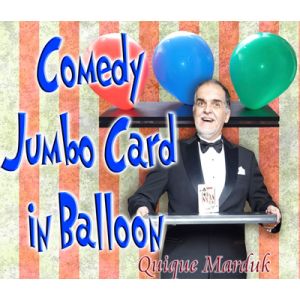 Foto Comedy Card In Balloon by Quique Marduk - Trick (VT)