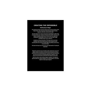 Foto Creating the Impossible by Chris Wardle and James Ward - Book (VT)