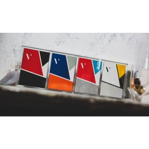 Foto Crystal Playing Card Display 4 Deck Case by TCC