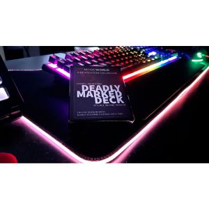 Foto DEADLY MARKED DECK RED BICYCLE (Gimmicks and Online Instructions) by MagicWorld - Trick