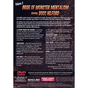Foto Docc Hilford:  Bride Of Monster Mentalism  Volume 3 - DVD