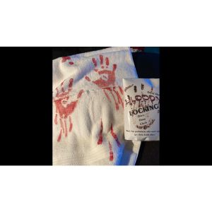 Foto Dirty Drop Cloth Magnetic (BLOODY) by David Alan Magic - Trick (VT)