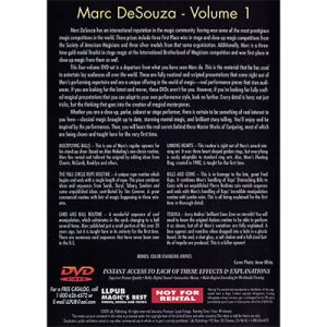 Foto Master Works of Conjuring Vol. 1 by Marc DeSouza - DVD