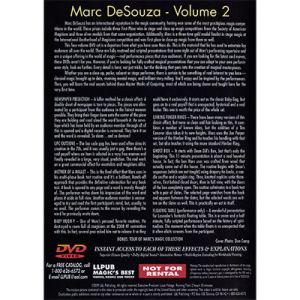 Foto Master Works of Conjuring Vol. 2 by Marc DeSouza - DVD