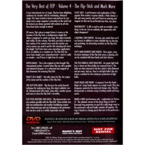 Foto Very Best of Flip Vol 4 (Flip-Stick and Much More) by L & L Publishing - DVD