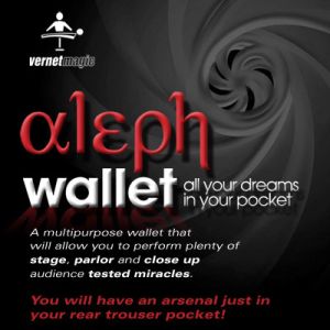 Foto Aleph Wallet (Gimmick and Online Instructions) by Vernet Magic
