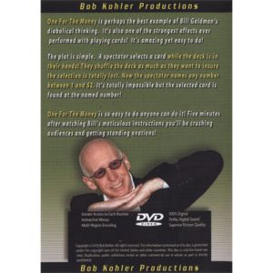 Foto One for The Money by Bill Goldman - DVD