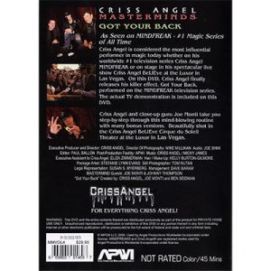 Foto Masterminds (Got Your Back) Vol. 4 by Criss Angel - DVD