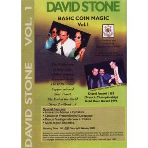 Foto Basic Coin Magic - Vol.1 by David Stone - DVD