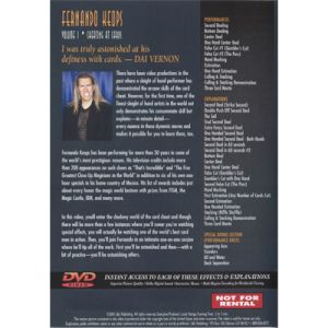 Foto Fernando Keops: Cheating at Cards Vol 1 - DVD