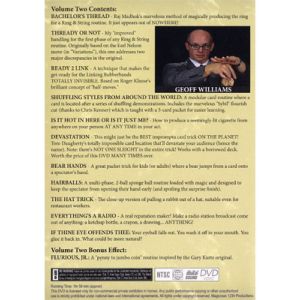 Foto Miracles For Mortals Volume Two by Geoff Williams - DVD
