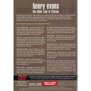 Foto The Other Side Of Illusion Volume 2 by Henry Evans - DVD