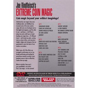 Foto Extreme Coin Magic by Joe Rindfleisch - DVD
