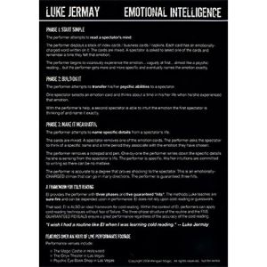 Foto Emotional Intelligence (E.I.) by Luke Jermay - DVD