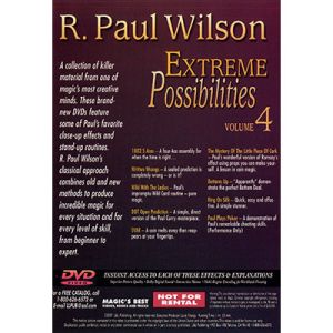 Foto Extreme Possibilities Volume 4 by R. Paul Wilson - DVD