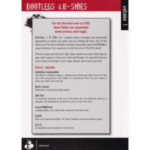 Foto Bootlegs And B-Sides - Volume 1 by Sean Fields - DVD