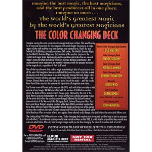 Foto World s Greatest Magic: Color Changing Deck Magic - DVD