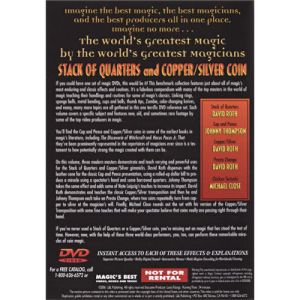 Foto World s Greatest Magic: Stack Of Quarters and Copper/Silver Coin - DVD